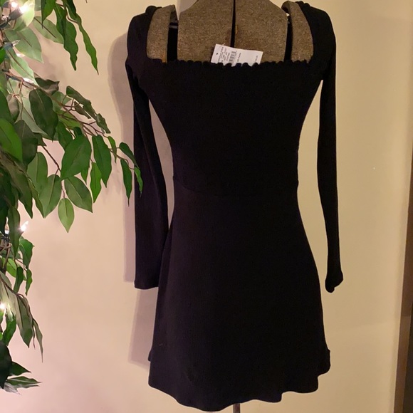 NWT! AE on/off shoulder stretch dress XS - Picture 2 of 7